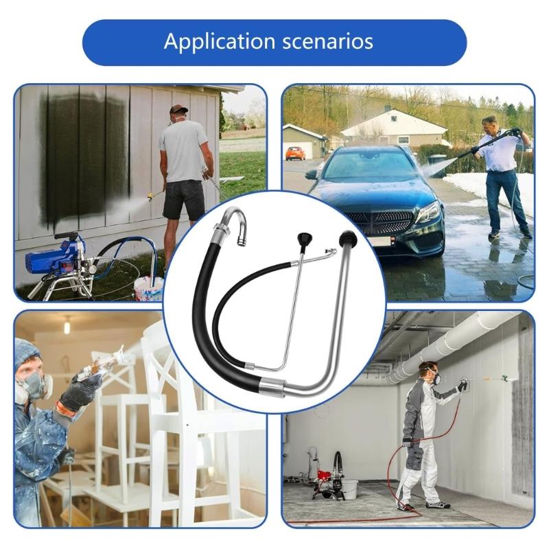 Upgraded Sprayer Hose Assembly For Series And Tongshan Line Painting Machines With Quick Installation Design