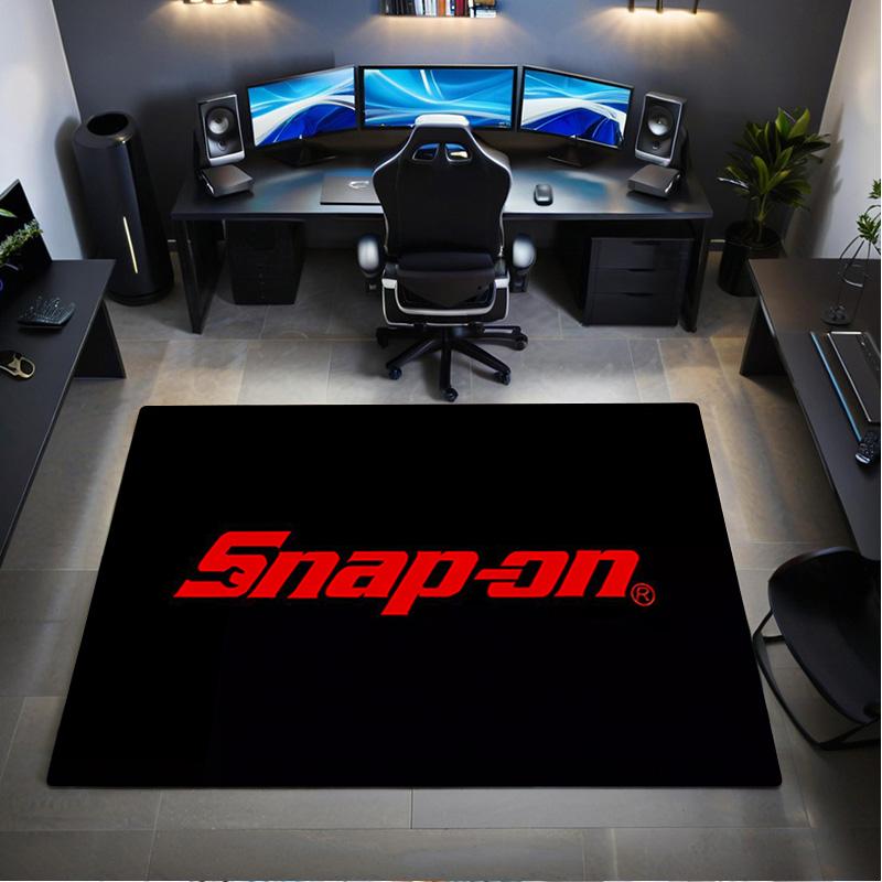 1Pc Snap On Tools Print Rug - Home Decoration Carpet For Living Room Bedroom Flooring Computer Chair Area Rug