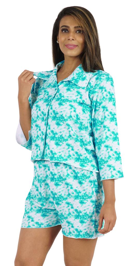 Phagun Printed Loungewear Set For Women 2 Piece Nightwear Cotton Top &
