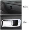 For Volkswagen VW Tiguan MK2 2017- Storage Box Glove Box Glovebox Switch Button Cover Trim Stainless Steel