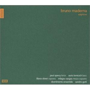 

CD BRUNO MADERNA - Satyricon MO782174 Montaigne 2003 Japan Dance & Electronica Used