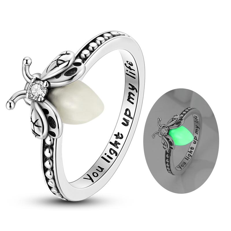 925 Sterling Silver Wedding Band Ring for Women Sparkling Starry Night Heart Zircon Stackable Ring Jewelry Party Engagement Gift