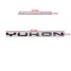 AABJZ1 YUKON neues Etikett Autoaufkleber Für GMC CHEVROLET Pickup modifiziertes Zubehör Heckklappen-Emblem Seitentür-Logo dekorieren groß klein