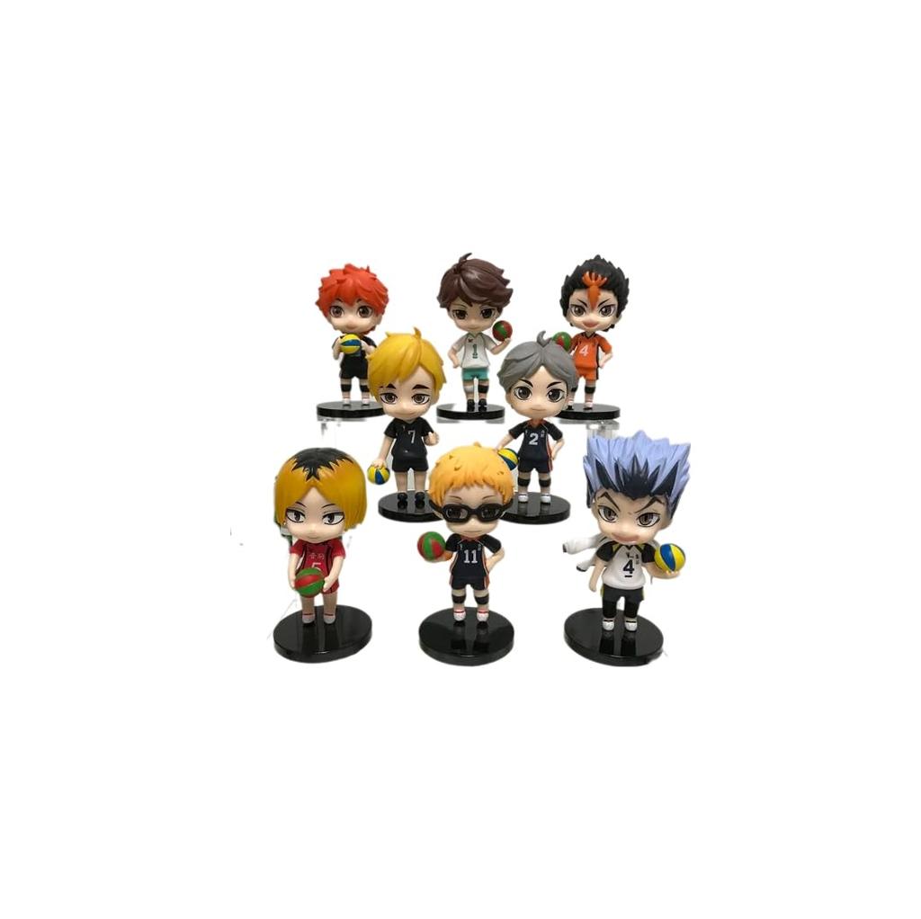 Haikyu!! Figure Set of 8 [Parallel Import]