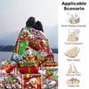 1pc. Disney Christmas Theme Blanket, Festive Home Decor, Office Throw, Outdoor Picnic Rug, Gift for Kids and Adults