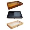 Badge Storage Box Brooch Organizer Wooden Jewelry Display Case Collector for Keepsake Rings Anklets