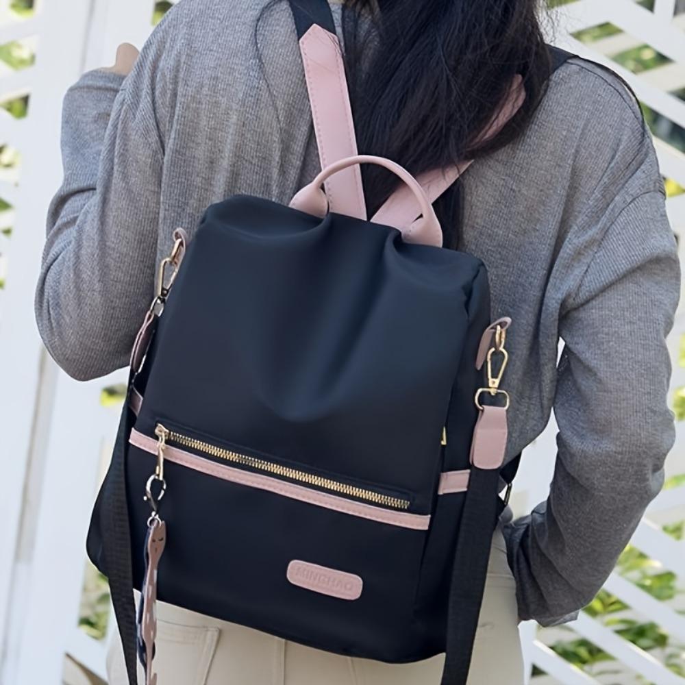Fashion Women's Backpack Casual Travel Anti-Theft Lightweight School Bags Versatile Waterproof Large Capacity Stylish Backpack
