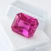 20.70 Ct CERTIFIED Natural Ceylon Pink Sapphire Emerald Cut Loose Gemstone