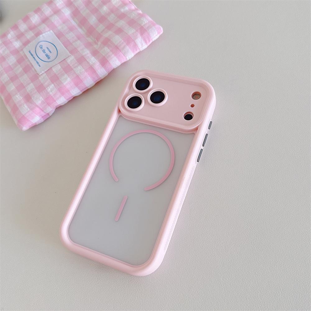 Matte Clear For Magsafe Magnetic Phone Case For iPhone 17 Air 16 15 14 13 12 11 Pro Max Plus Heat Dissipation Frame Cover