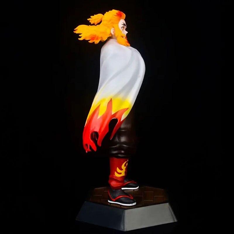 Anime Demon Slayer Kimetsu No Yaiba Kyojuro Rengoku Pvc Action Figure Japanese Anime Figure Model Toys Collection Doll Gift