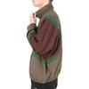 Nike Color Block Brand Logo Stand Collar Zip Long Sleeve Loose Jacket Men jackets Brown HV4886-004