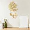 Ramadan Mubarak Hanging Decor Hollow Star Moon Lanterns Ornament 36x23cm Eid Door Wall Ramadan Party Islamic Muslim Supplies