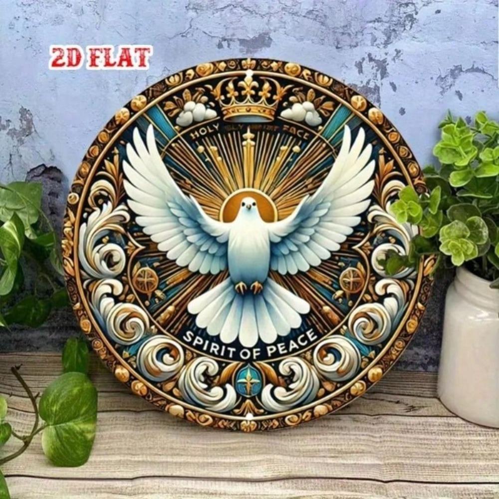 Metal Wall Art Retro Crown Vinyl Sign for Bar Decor