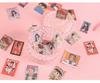 Stickers Cute Colorful Daily Newspaper Girl Theme for Journal Diary DIY Decoration Kawaii Cartoon Paper   Vintage Stickers