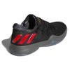 Adidas Harden B/E Round Toe Lace-Up Durable Low-Top Basketball Shoes Men sneaker Black Red AC7826
