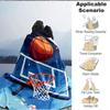 1pc Basketball Hoop Blanket, Lightweight Flannel Throw Blanket for Sofa, Bed, Travel, Camping, Living Room, Office, Couch028