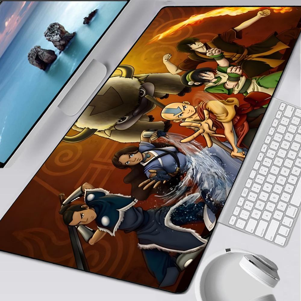 A-Avatar The Last A-AirbenderES Mouse Pad Rubber Mat Laptop Xxl Mousepad Notebook Gamer Computer Table Gaming Accessories
