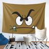 Goomba Face  Tapestry Decoration Art Aesthetic Tapestries for Living Room Bedroom Home Wall Cloth Wall Hanging
