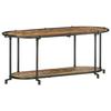 VidaXL Meuble TV 100x42x40 cm Bois massif de récupération, banc TV, meuble hifi, console TV, buffet TV, meuble multimédia, 4013490