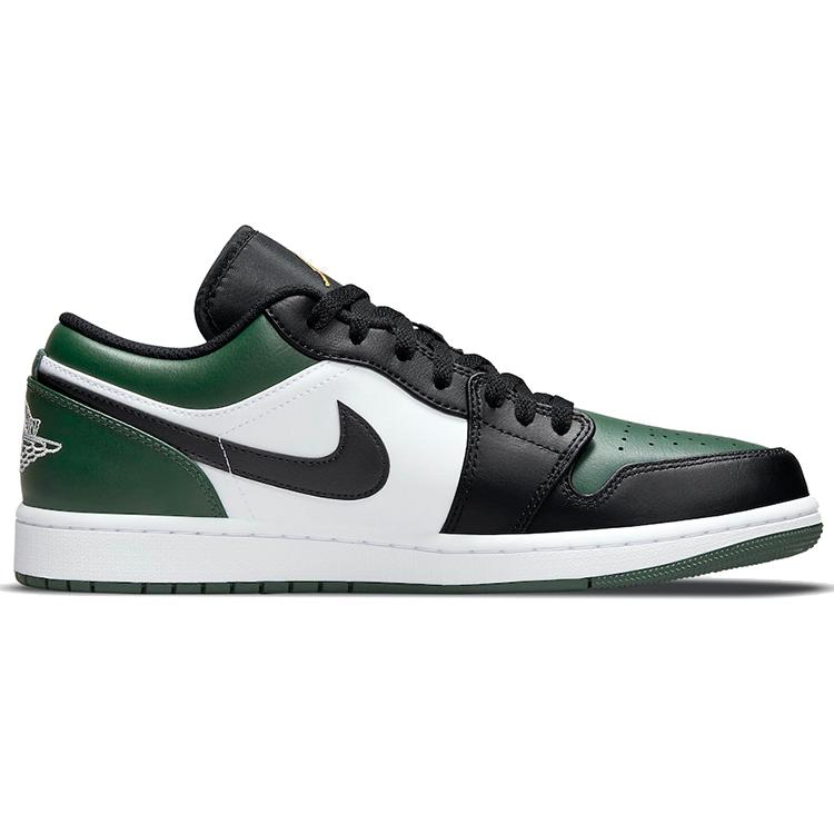 New JORDAN 1 Low Green Toe 553558-371
