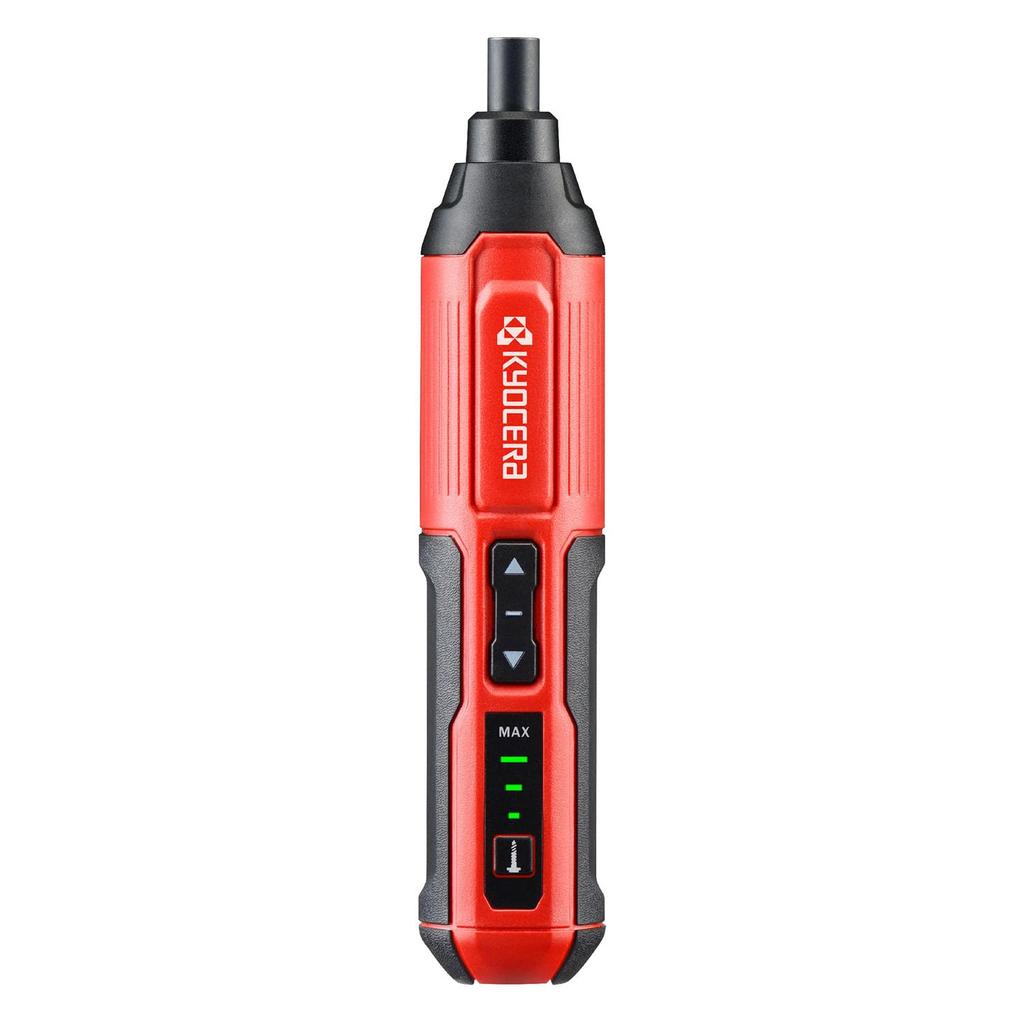 Kyocera Rechargeable Screwdriver 604500A for a wide range of including assembling and disassembling furniture and DIY and can be used with both