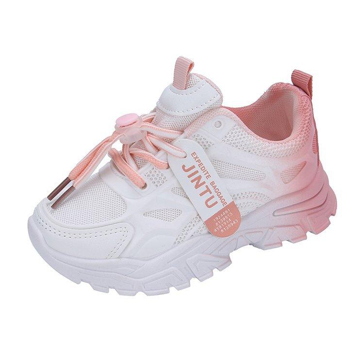 Scarpe da Ginnastica Gradiente per Bambini Primavera Ragazzi Ragazze Comode Scarpe da Corsa Casual per Bambini di Mezza Età e Grandi