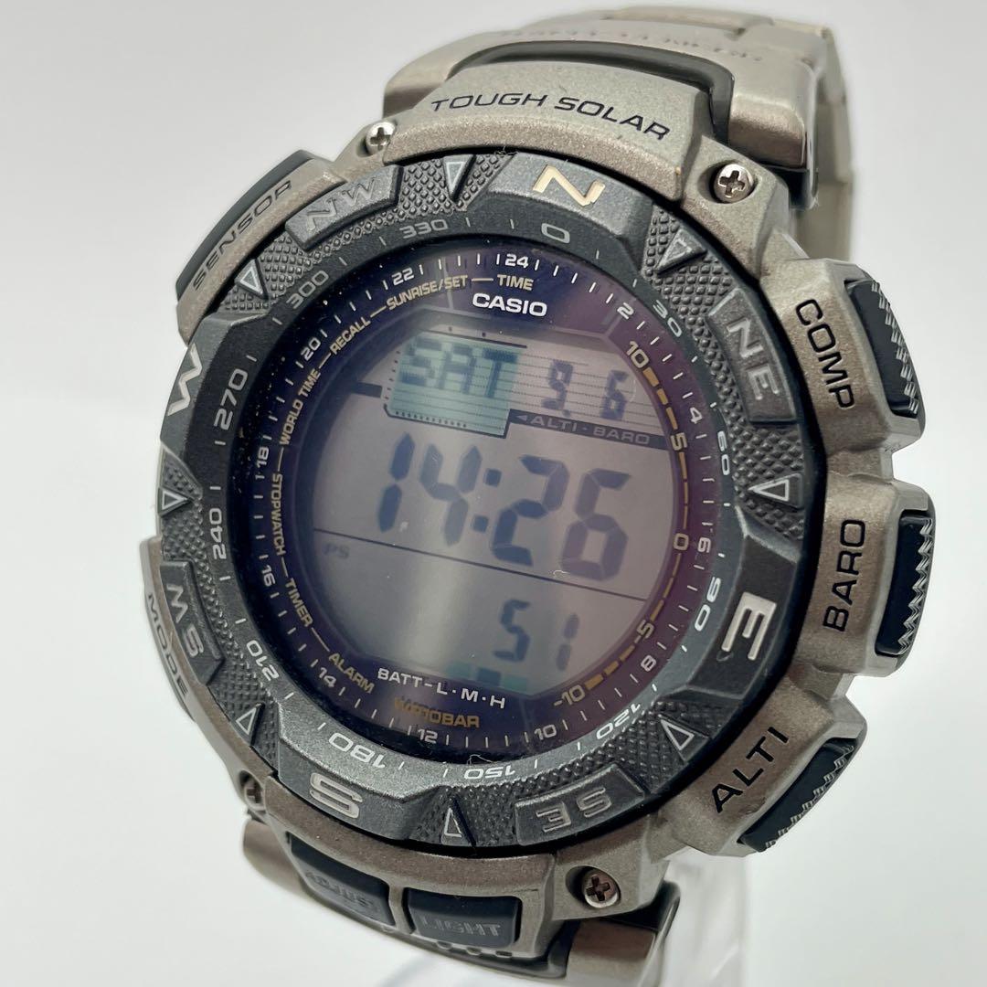 

[Б/У] Часы CASIO PRO TREK в рабочем состоянии, подходят для активного отдыха