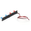 RC Car Roof Light Bar Headlight with Red Blue LED for WLtoys 12428 112 Scale RC Car Parts