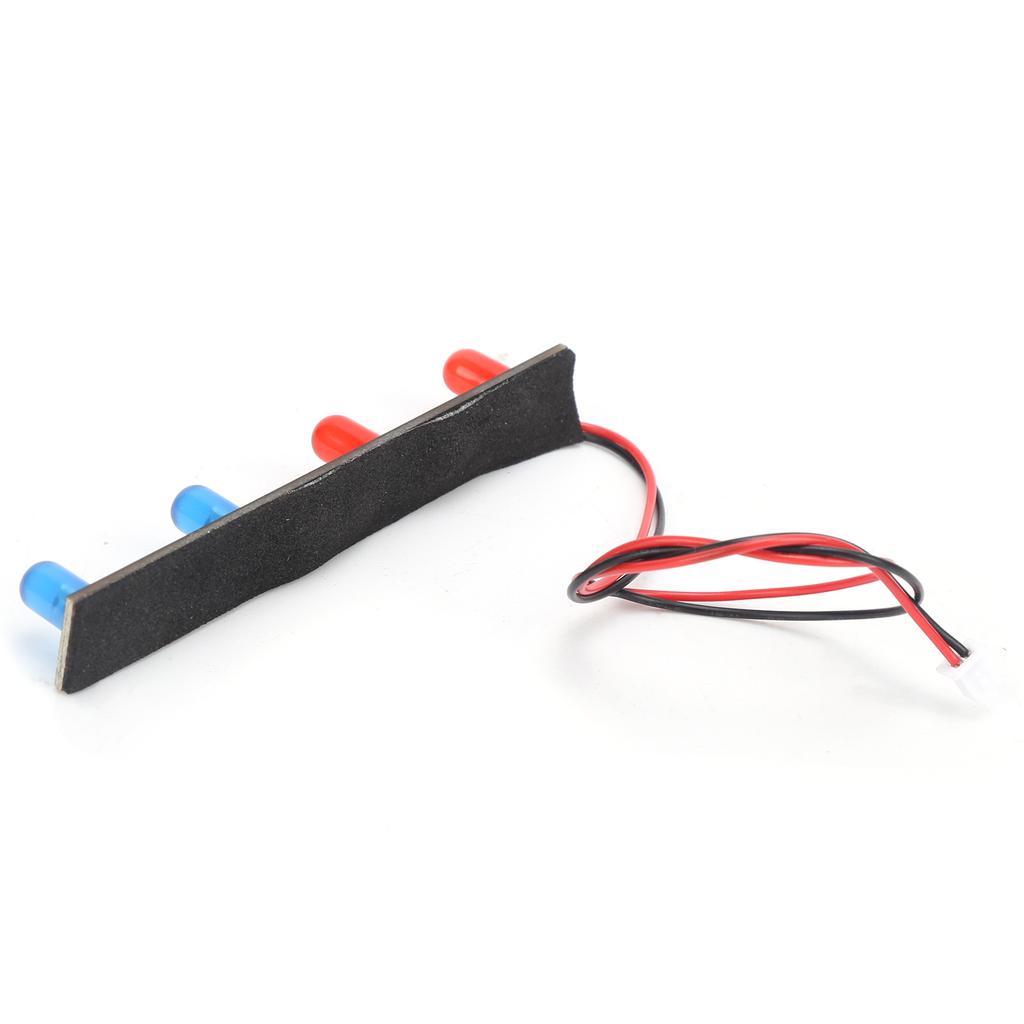 RC Car Roof Light Bar Headlight with Red Blue LED for WLtoys 12428 112 Scale RC Car Parts