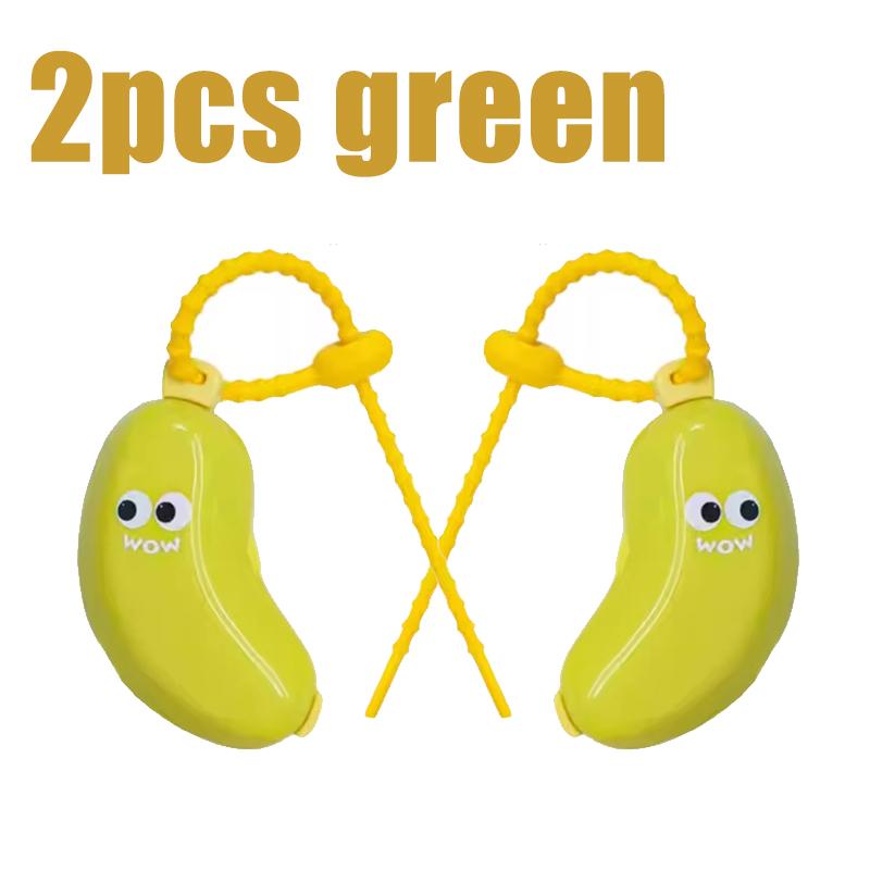 1/2PCS Cute Banana Toothbrush Storage Travel Toothpaste Box Toothbrush Dustproof 2-in-1 Toothbrush And Toothpaste Organizer