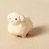 Handmade Wooden Lamb ornaments Animal Keyring Decorative For key Backpacks Gift