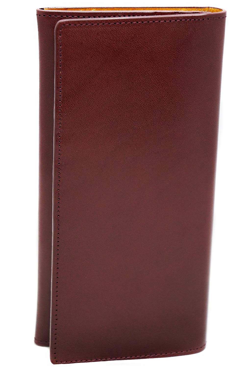 

Красно-коричневый2, Сделано в Японии, Кошелек из кожи Точиги для мужчин и женщин, Натуральная коровья кожа, Двухскладной кошелек с монетницей, Держатель для карт, Большой