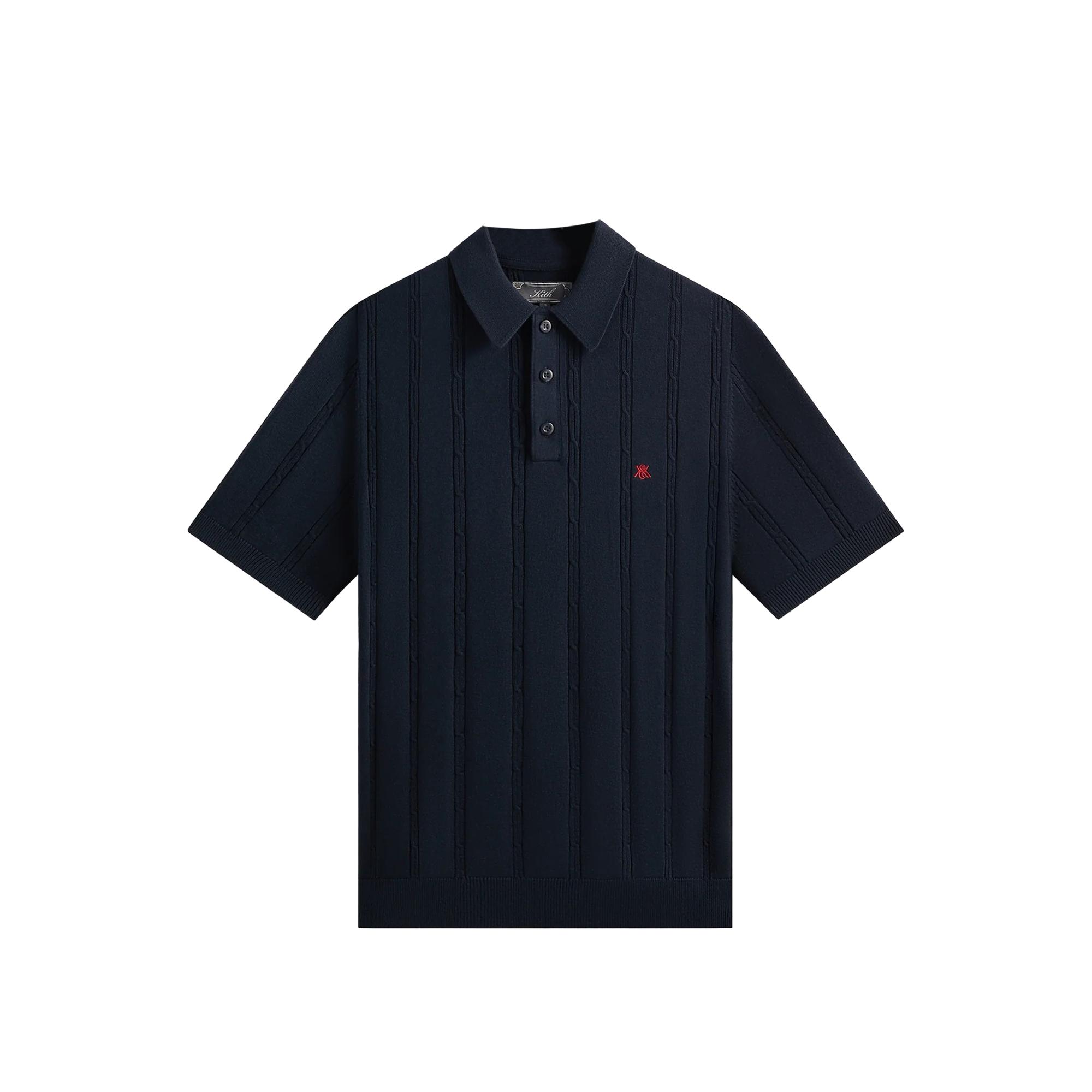 

Kith Tilden Polo Nocturnal Men Tops Blue KHM033366-413 XXL