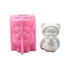 Wishing Girl Figurine Silicone Molds for Epoxy Resin Candle Soap Making Cement Gypsum Silicone Molds for Handmade Craft