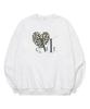 Mucent Sierra Leopard Heart Sweatshirt Unisex (2 Colors)