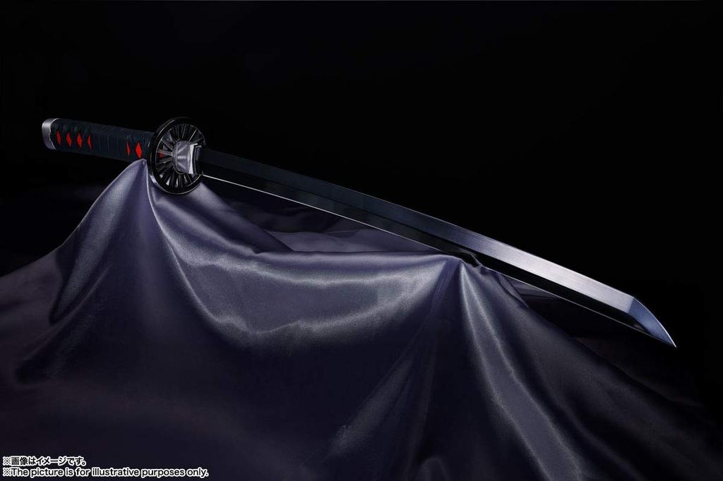 TAMASHII NATIONS PROPLICA Demon Kimetsu No Yaiba Nichirin Sword 880mm Painted Complete Figure Slayer (Kamado Tanjiro) Approx. ABS/Diecast