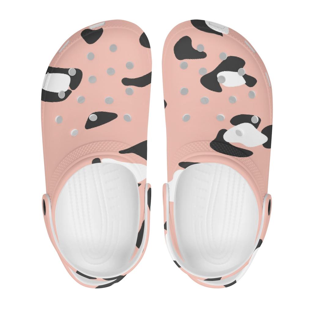 Casual Printed EVA Summer Clogs Adult Unisex Easy Clean Lightweight Slip On Casual Shoes Soft Sole Sandals Daily Comfort