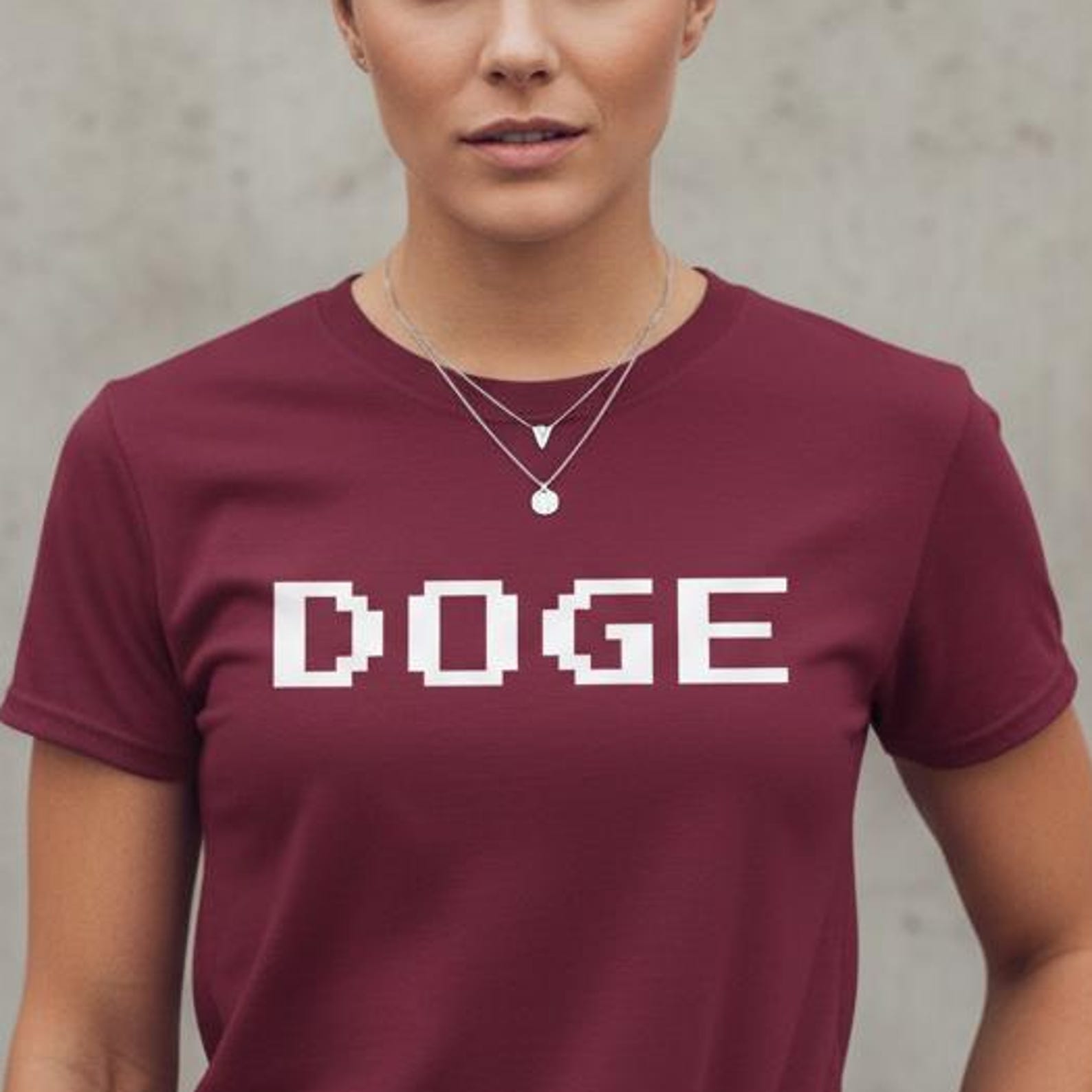 Elon Musk Doge T-Shirt - Digital Currency Token Cotton Unisex Tee M