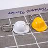 Helmet Hard Hat Keychain Holiday Creative Safety Helmet Keying Jewelry Gift