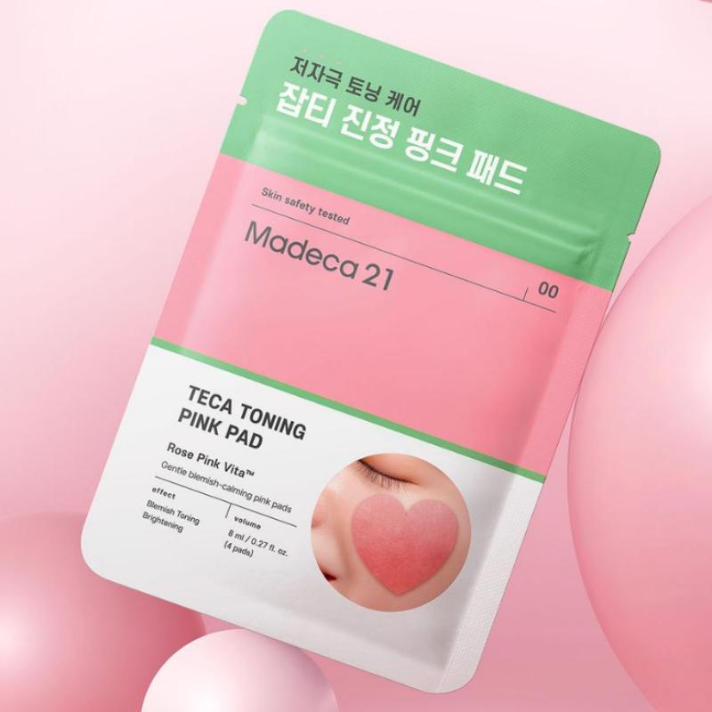 Madeca21 Teca Toning Pink PAD 4 sheets* 2EA