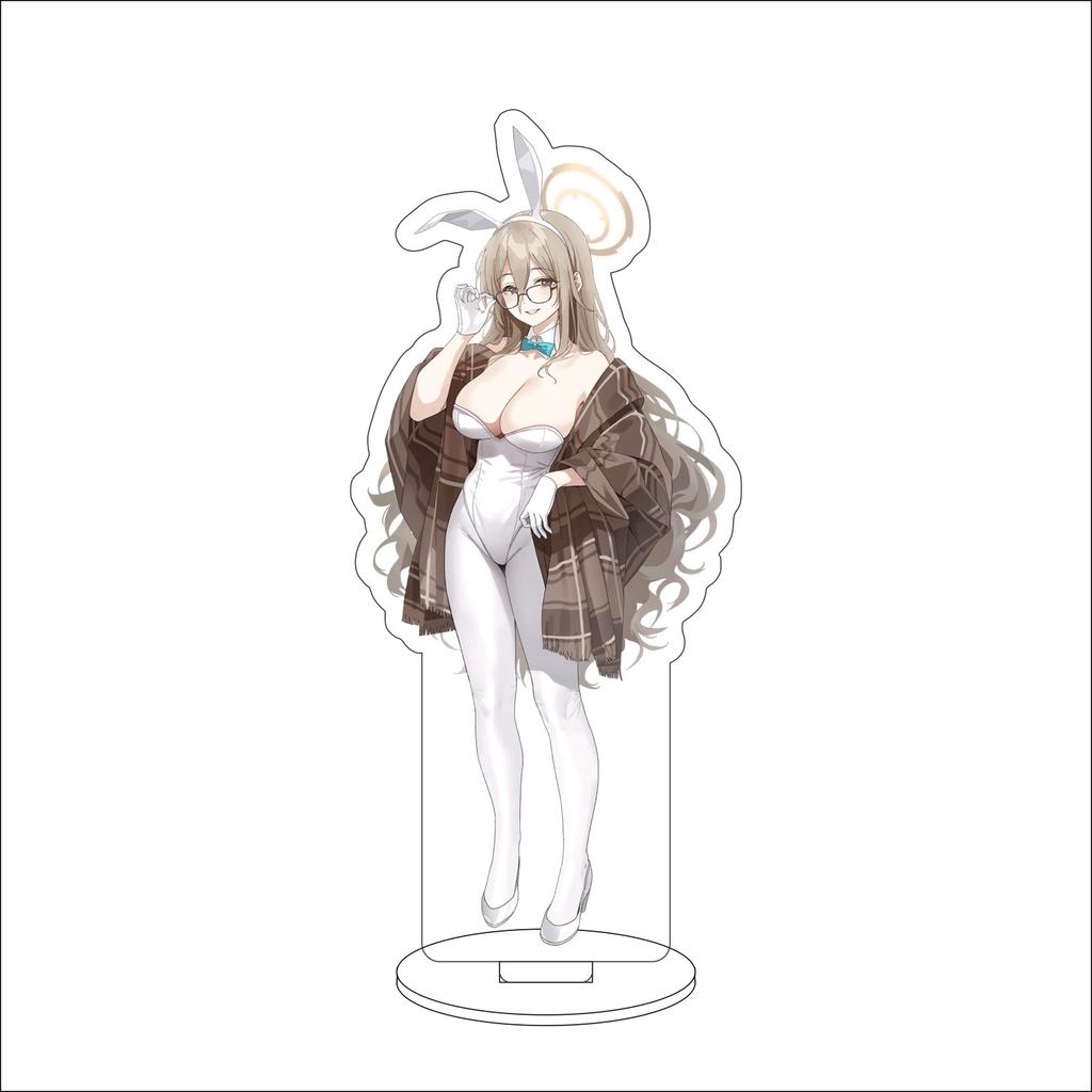 16CM Anime Blue Archive The Animation  Cosplay Acrylic Stand Ornaments Okusora Ayane Sorasaki Hina Figure Stand Halloween Gifts