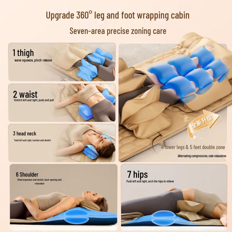 Westinghouse Full Body Airbag Massage Mat CN Plug (adapter Included)