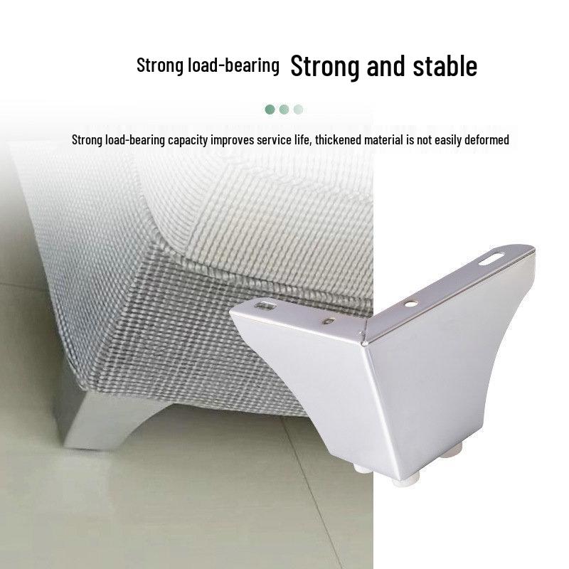 Nordic L-Shaped Metal Furniture Legs for Sofas, Tables, and Cabinets