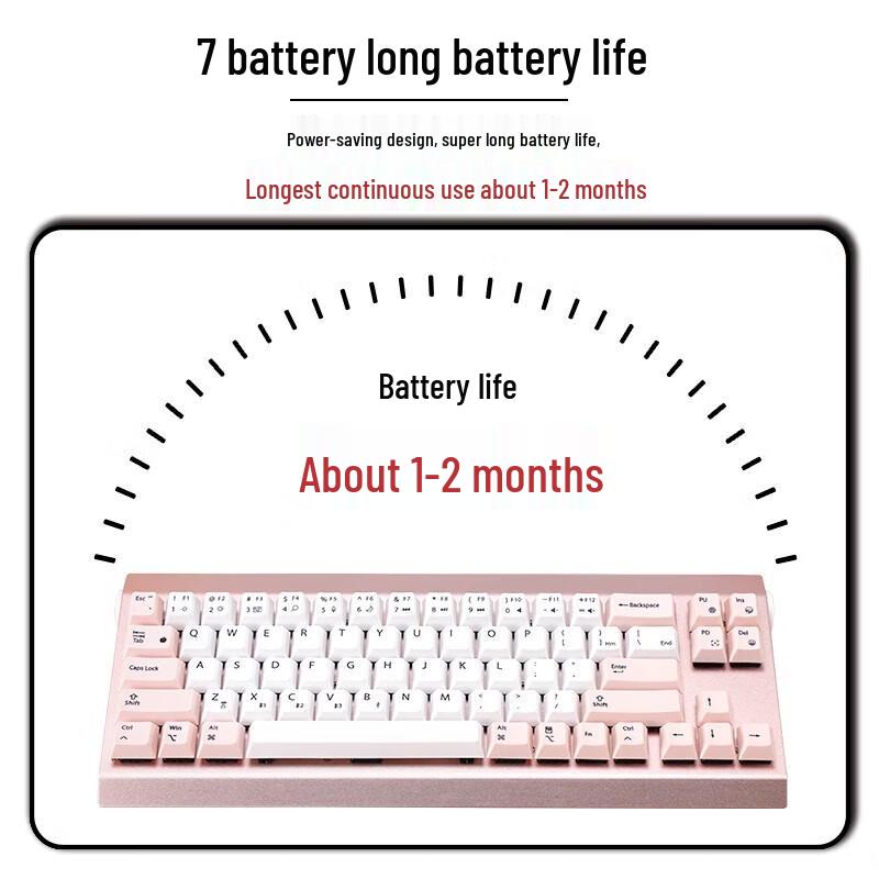 Double Shell M69 Multi-Mode Silent Mechanical Keyboard