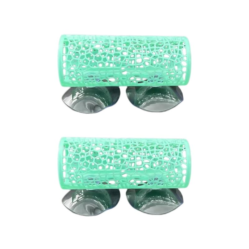 2Pcs Fishtanks Tunnel Hideouts Decoration Safe Plastic Suction Cup Shelter Cave For Fish Shrimp Habitats Accessories