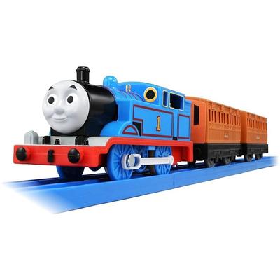TAKARA TOMY "Plarail Thomas TS-01 Thomas" Vláčková hračka, Věk 3 a více let, Splňuje bezpečnostní normy pro hračky, Certifikace ST