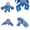 Large Blue Ocean King Plush Toy Wholesale 37cm Cartoon Animal Design
