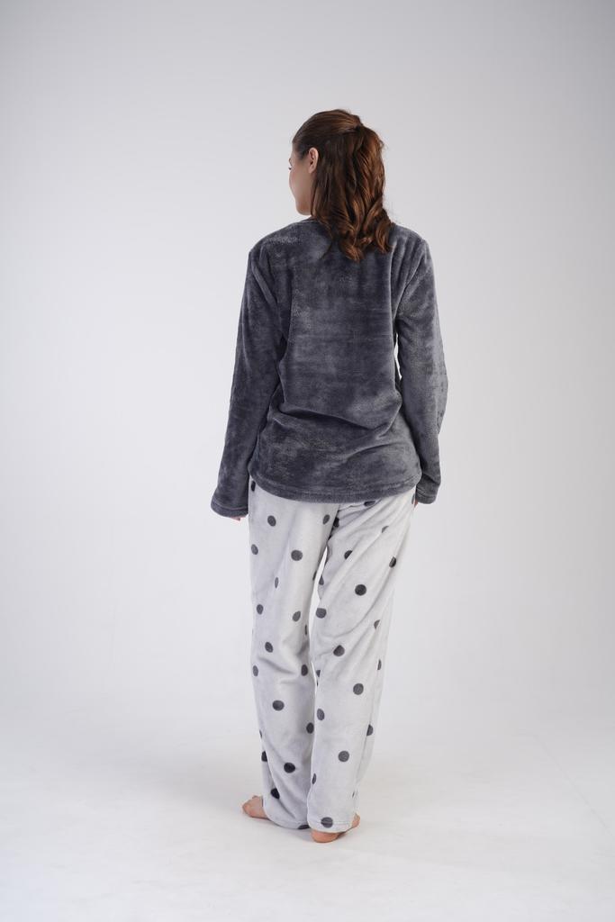 Women's Soft Fluffy Thick Comfortable Warm Pajamas 3XL Plus Sizes