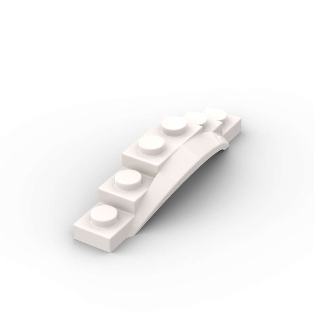 Non-Toxic Moc 10Pcs 62361 Mudguard 11/2X6X1 Building Blocks Kit With Arch Vechicle Bricks Particle Puzzle Idea Toys Children Birthday Gift
