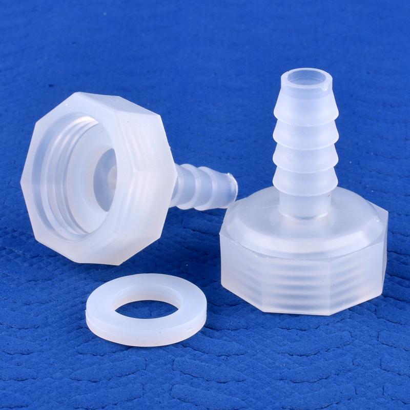 PP Direct Connector G1/2" 3/4" Female Thread To 4~25mm Barb Joint Micro Irrigation Garden Water Pagoda Hose Joint Aquarium Tank Fittings